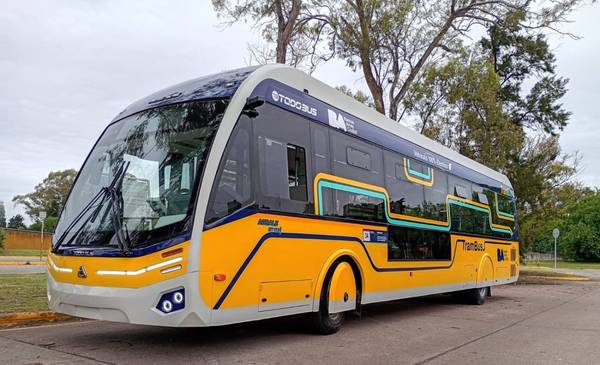 Trambus: empezaron las pruebas y se suma a una línea de colectivos de CABA