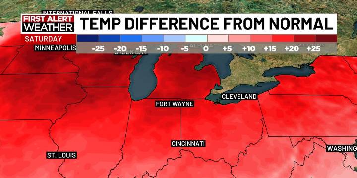 First Alert Forecast: Summery weekend, taste of fall coming next week