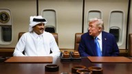 ‘Not letting him take off’: Qatar Emir meets Trump during refuel stop