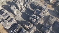 Drones capture staggering images of Gaza devastation 