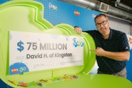 ‘We’re going to be pinching ourselves’: Kingston man wins record $75