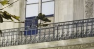 Louvre heist window becomes unexpected tourist hotspot as crowds flock to see escape route