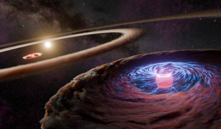 Observación directa de un planeta creciendo a 437 años luz