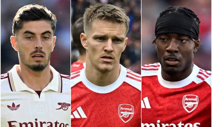 Arsenal injury update: Martin Odegaard, Noni Madueke and Kai Havertz latest news and return dates