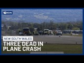 Three Dead After Fiery Plane Crash South Of Sydney