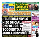 Portada Diario El Men (18/10/2025)