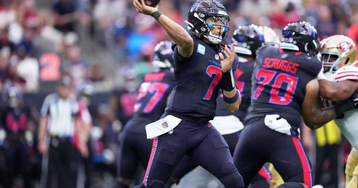 LISTEN: Texans QB C.J. Stroud discusses upcoming matchup against Denver, how team can build off win
