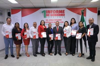 El alcalde Jorge Rosario Bojórquez entrega al Cabildo de Navolato su Primer Informe de Gobierno