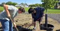 On Track Academy opens new outdoor learning space focused on environmental issues and student wellness