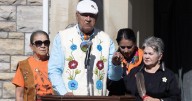 Through tears, residential school survivors share their stories on Parliament Hill