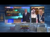 StormTracker 4 Chief Meteorologist Matt Brode makes new scary friend at "Nightfall"