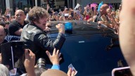 Milei visitó Santa Fe y apoyó a sus candidatos en una jornada caliente con marchas a favor y en contra