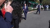 'Give me a break!' Tom Homan flees reporters as he refuses to deny taking $50K bribe