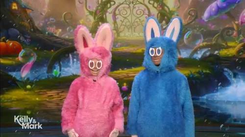 'Live! with Kelly and Mark' Halloween show dazzles with Labubu, Fantastic Four, Love Island outfits and more