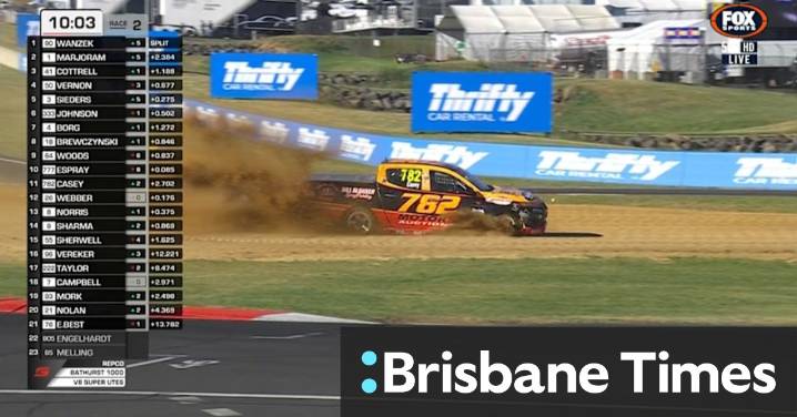 Super Utes driver walks away after 'massive' crash