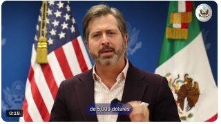 Advierte EU multas de 5 mil dólares por cruzar ilegalmente