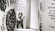 2 booked for vandalising Algerian-French artist’s work at Kochi art gallery