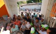 Claudia Sheinbaum continúa recorrido por municipios afectados por lluvias