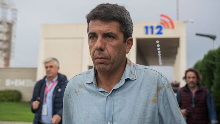 Mazón mantuvo su agenda el día de la dana pese a encargar ya por la mañana un informe sobre la gravedad de la riada