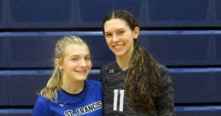Suburban Life girls volleyball notebook: Mackenzie Krzus and Addi Samolinski form a bond at St. Francis