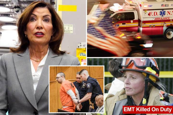 Hochul vetoes bill boosting EMS staffing on NYC 911 calls — inspired by first responder's murder