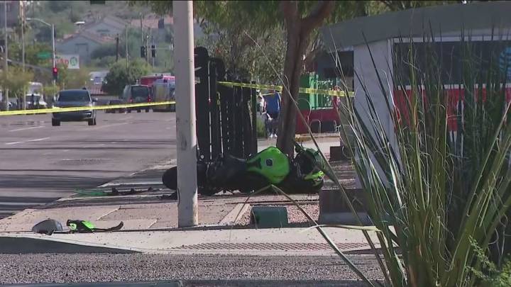 2 critically hurt in motorcycle, pedestrian crash: Phoenix PD