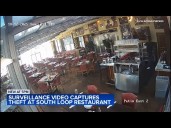 VIDEO: Thief steals from downtown Chicago Italian restaurant while customers dine nearby, owner says