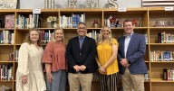 Donne Bickham Middle School unveils renovated library