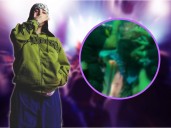 VIDEO: Billie Eilish sufre violento jaloneo por parte de un fan en su concierto de Miami