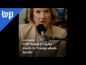 GOP Senator Capito reacts to Trump admin layoffs
