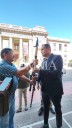 Al estilo de la 4T, Gilberto Loya recibe bastón de mando indígena