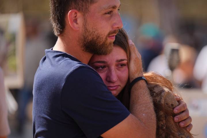 Israelis and Palestinians mark 2 years of war