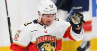 Brad Marchand gets emotional during tribute video, standing ovation in return to TD Garden