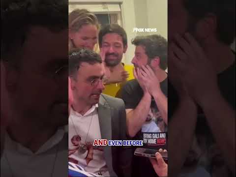 WATCH: Israeli hostage families celebrate with Trump on phone call #shorts #foxnews #israel #trump