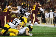 P.J. Fleck corrects Iowa fans over fair catch kerfuffle