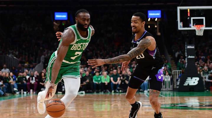 Celtics star Jaylen Brown’s injury status uncertain for 76ers game