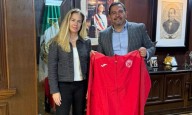 Reunión Cruz y Alejandra de la Vega; reafirman colaboración