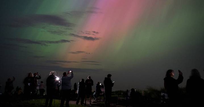Northern Lights visible in UK tonight with rare red aurora alert issued