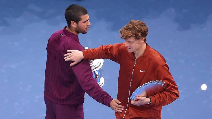 El entrenador de Sinner desvela por qué no le sorprendió la derrota ante Alcaraz en el US Open: "Era mejor psicológica y físicamente"