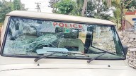 Cops Come Under Attack From YSRCP Members In AP; Vehicle Pushed Down The Canal