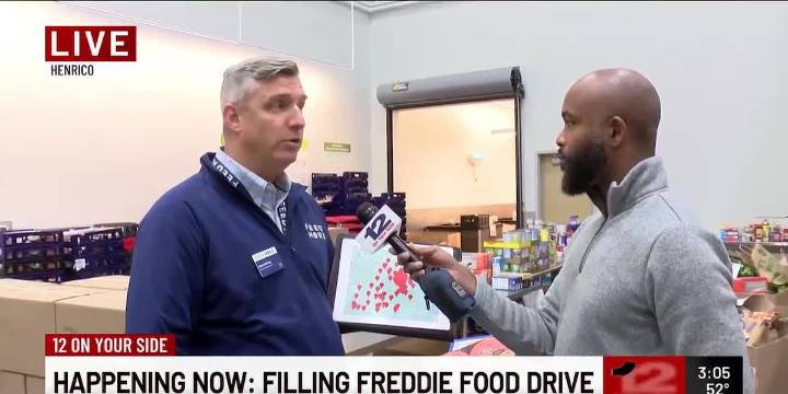 Food Drive to fill up Feed More's Freddie continues