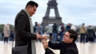 Conductor Mariano Riva Palacio propone matrimonio a su pareja en...