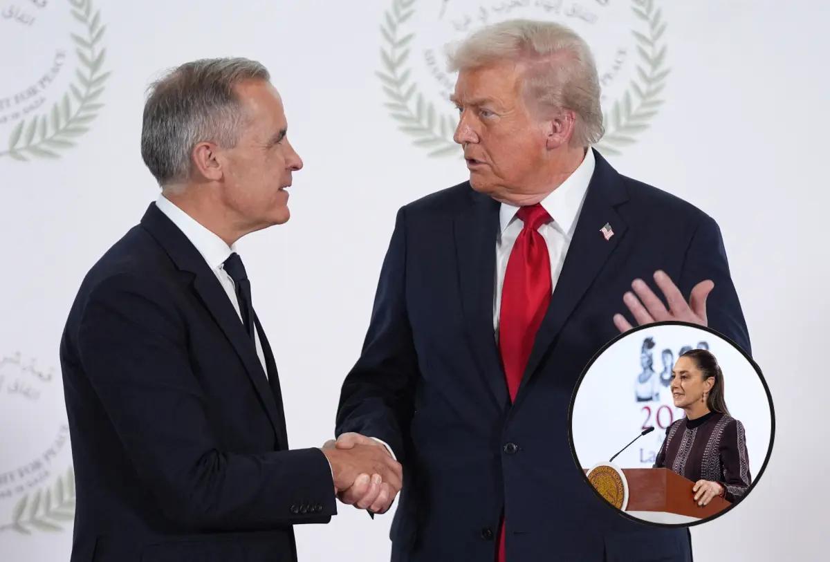 Trump rompe con Canadá por aranceles; Sheinbaum pide calma y mantiene diálogo con EU