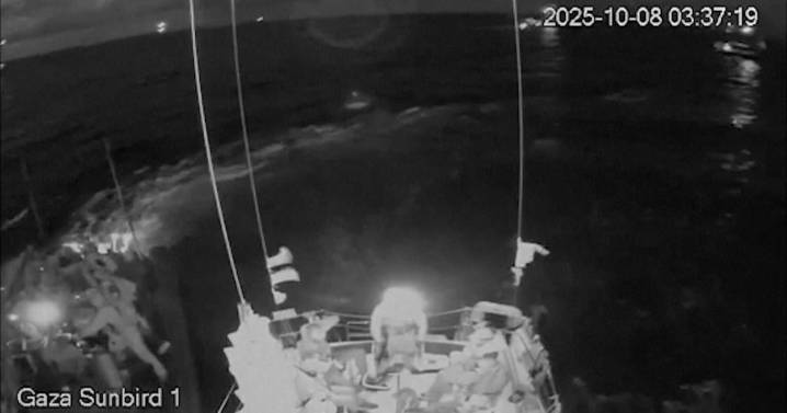 Israeli military intercepts another flotilla heading to Gaza and detains scores of activists