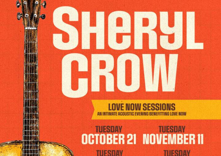 Sheryl Crow Announces Six Acoustic Sessions at Woolworth Theatre