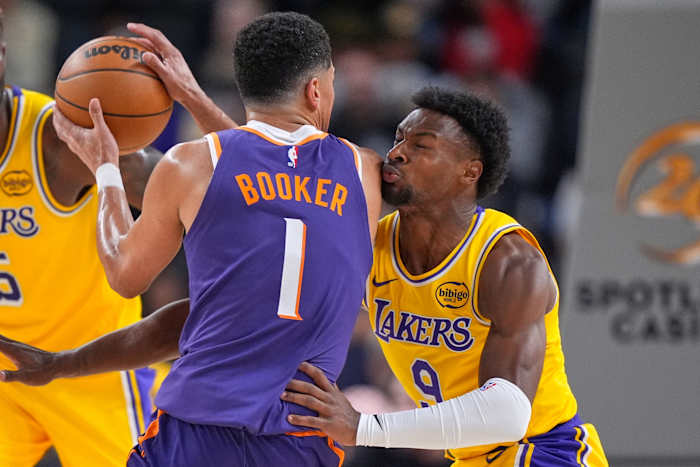 Lakers lose their preseason opener 103-81 to Suns with LeBron James, Luka Doncic sitting out