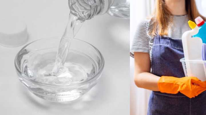 Jabón líquido con vinagre blanco: la mezcla perfecta para la limpieza en el hogar