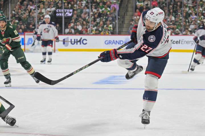 Blue Jackets pour it on late in win over Wild - The Rink Live | Coverage of youth, junior, high school and college hockey