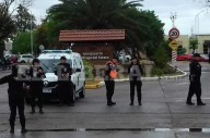 Fuerte operativo de seguridad de la PSA, por la llegada de Milei a Santiago del Estero