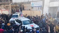Israel says Hamas hands over first seven hostages to Red Cross 'Gaza ceasefire'
